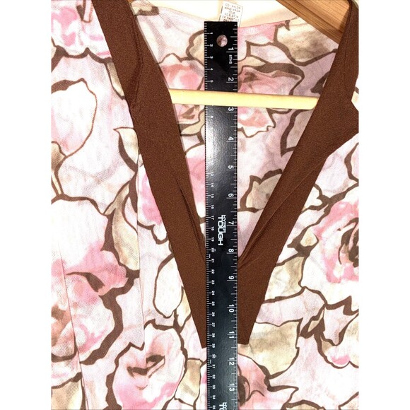 Sweet Pea By Staci Frati Women’s sz1x Floral Sleeveless Tunic Top Vintage Y2K - Picture 8 of 13